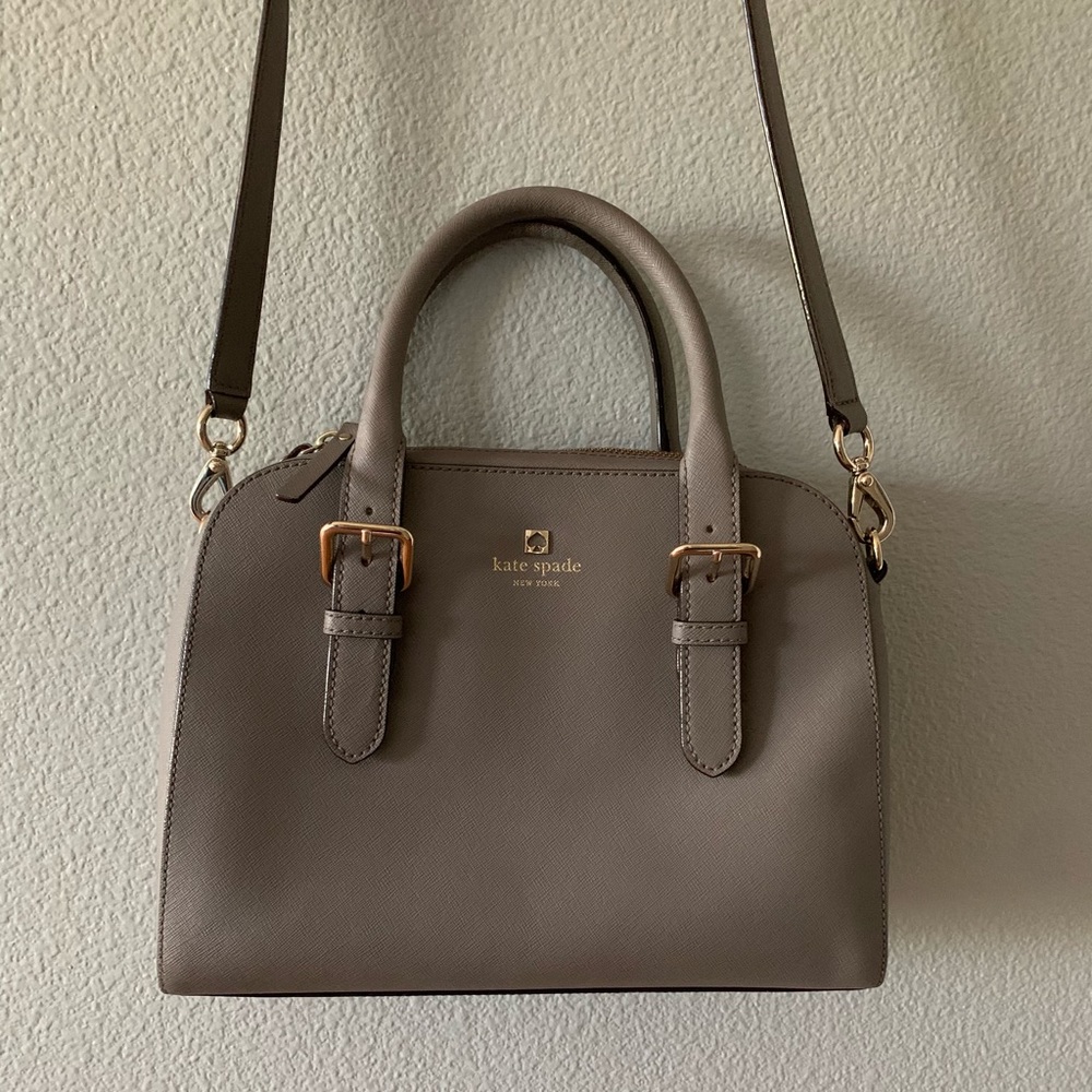 Kate Spade {gray crossbody}